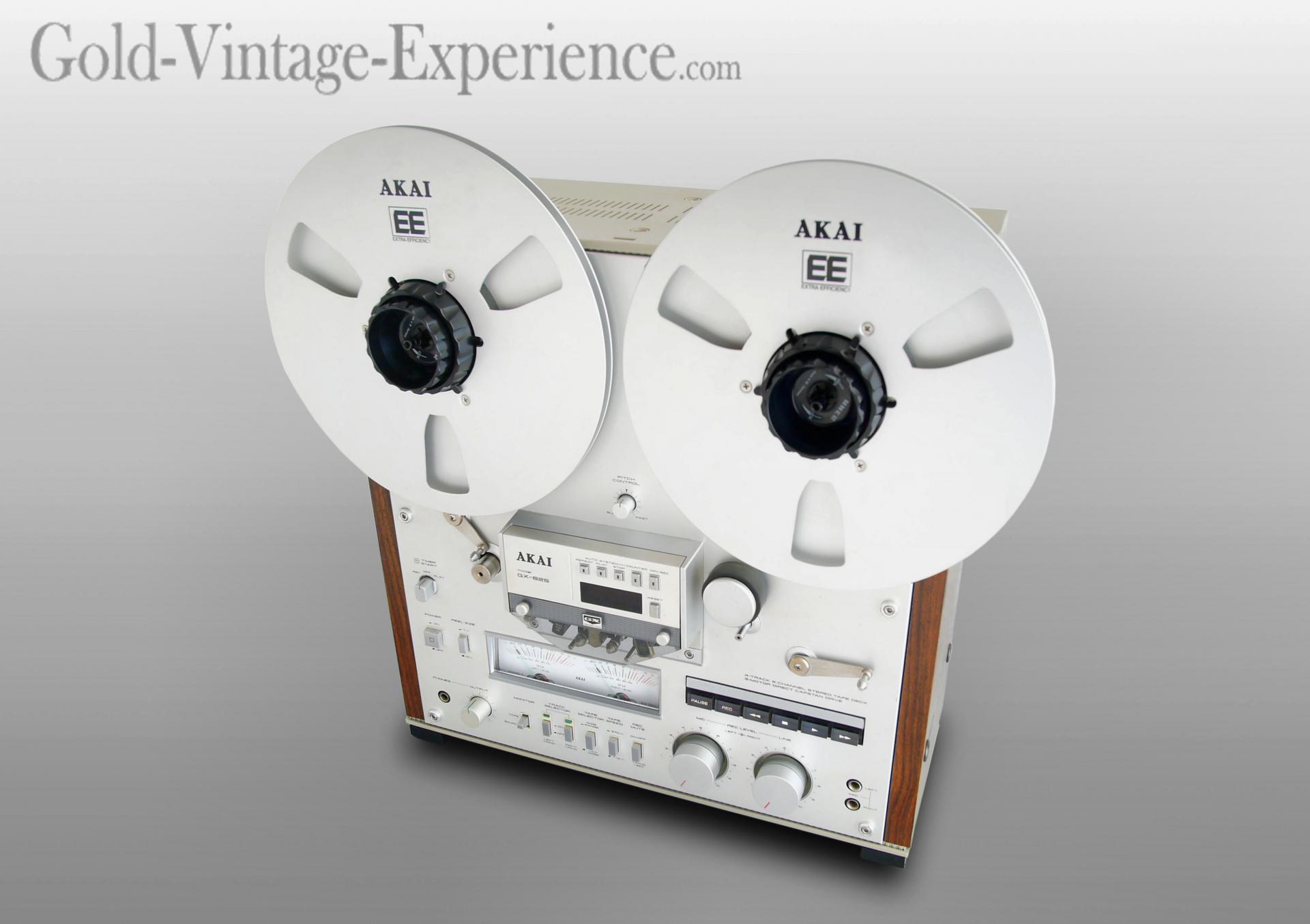 excellent 4 track akai gx 625 reel to reel