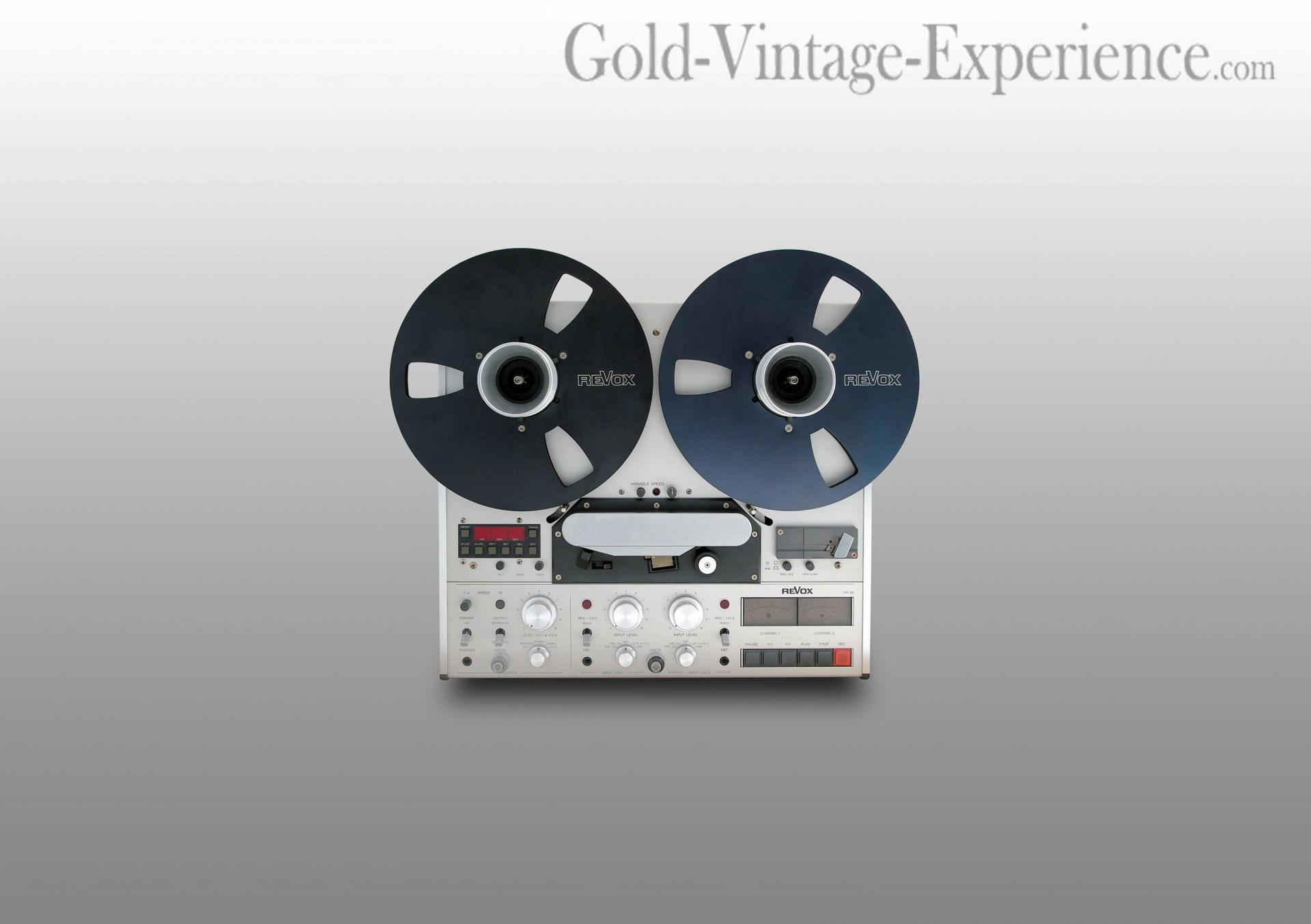 Superb reel to reel REVOX PR 99 MK2 with 2 track high speed