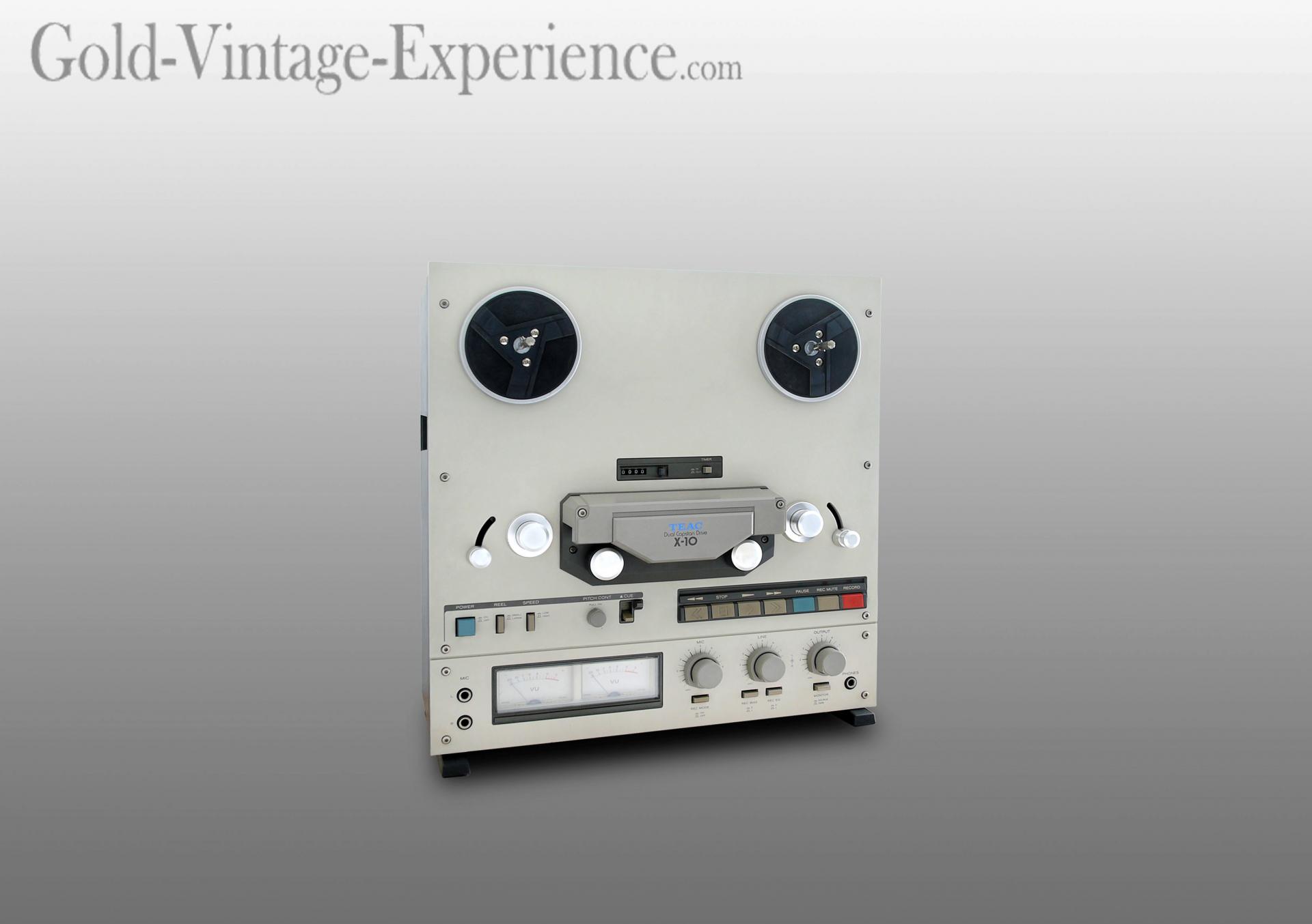 excellent teac x 10 reel to reel 3 head dbx