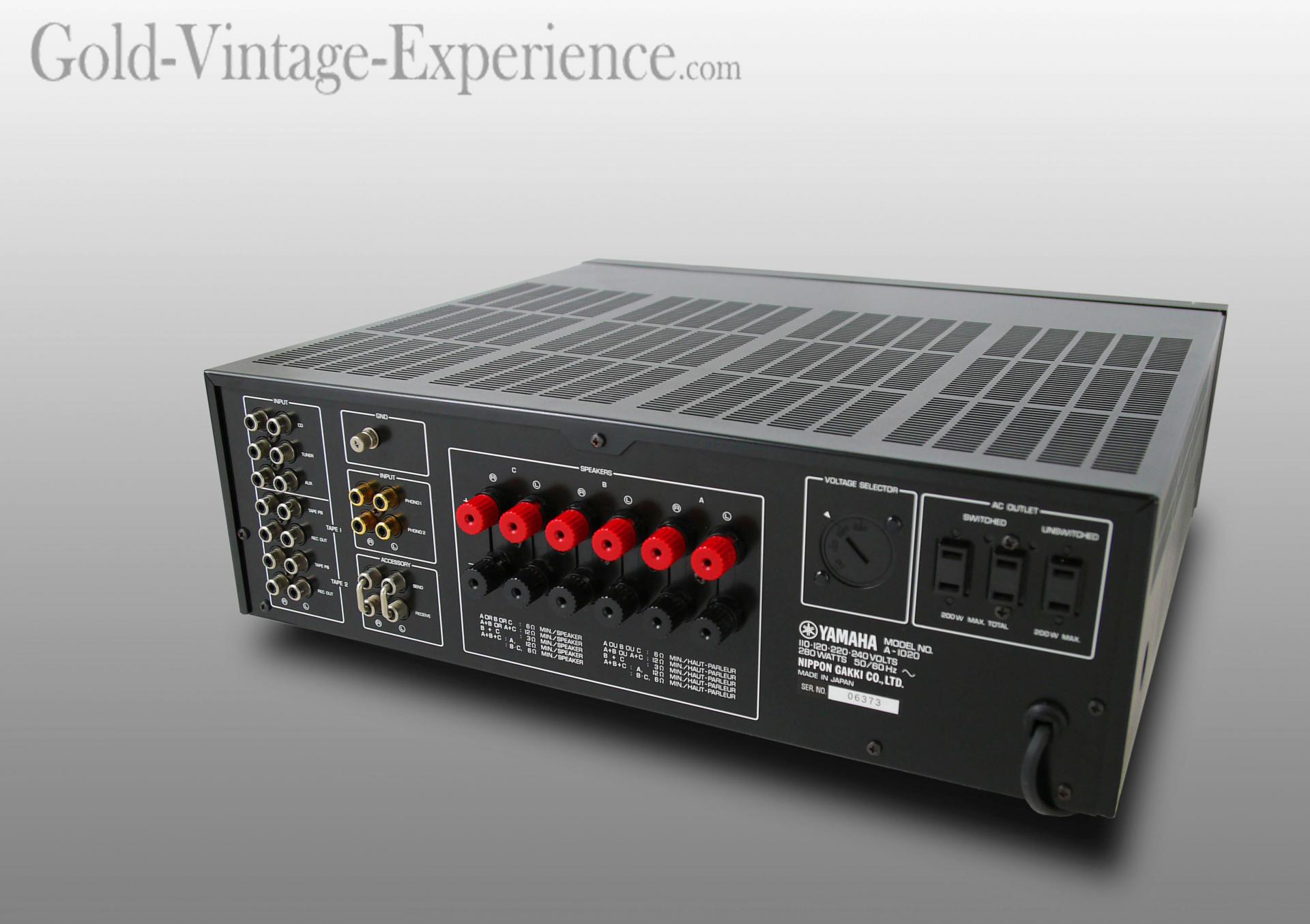 Yamaha a 1020 back